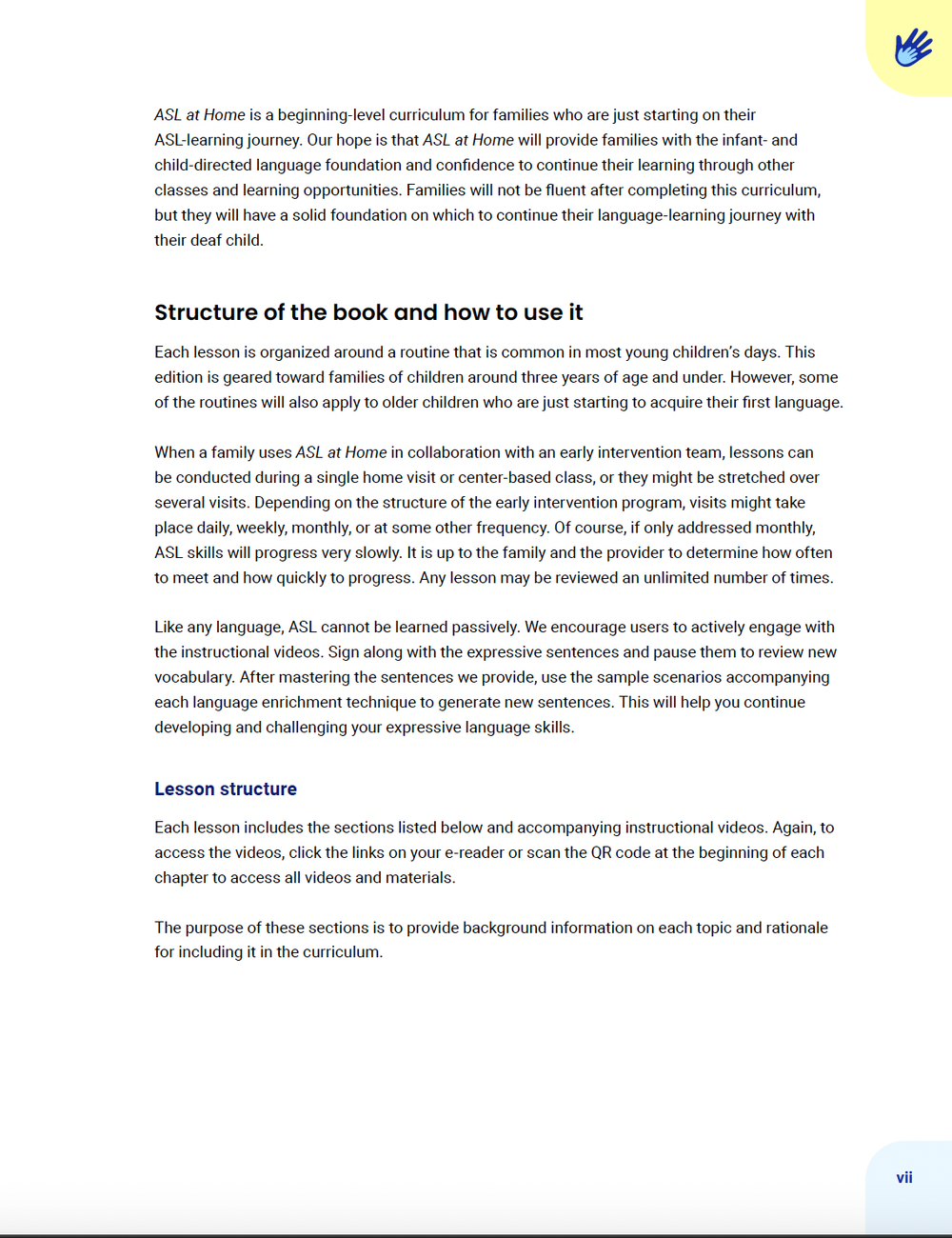 ASL at Home: A Family Curriculum, 2nd Edition